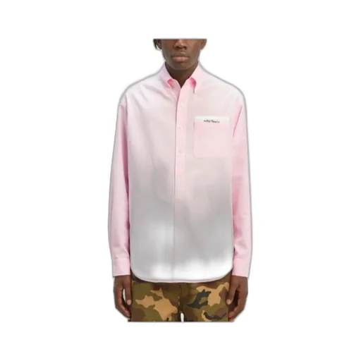 Palm Angels Logo Patch Long-Sleeved Shirt