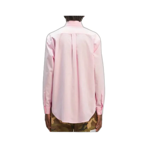 Palm Angels Logo Patch Long-Sleeved Shirt