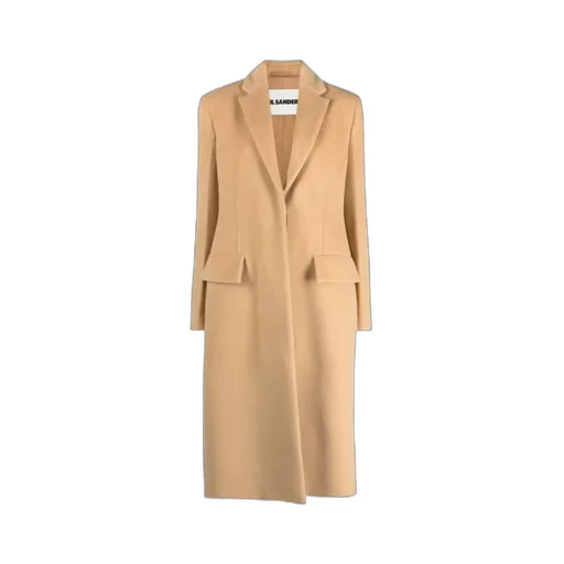 Jil Sander Single-Breasted Flap-Pocketed Coat