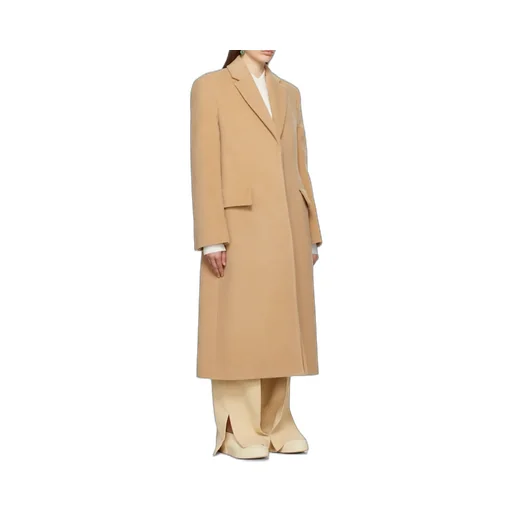 Jil Sander Single-Breasted Flap-Pocketed Coat