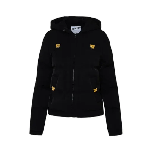 Moschino Teddy Bear Embellished Hooded Jacket