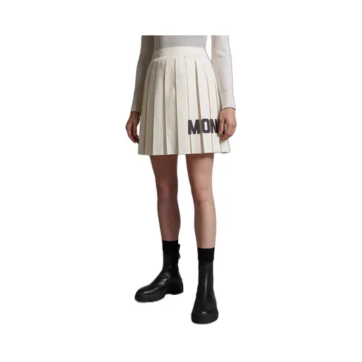 Pleated Taffeta Skirt