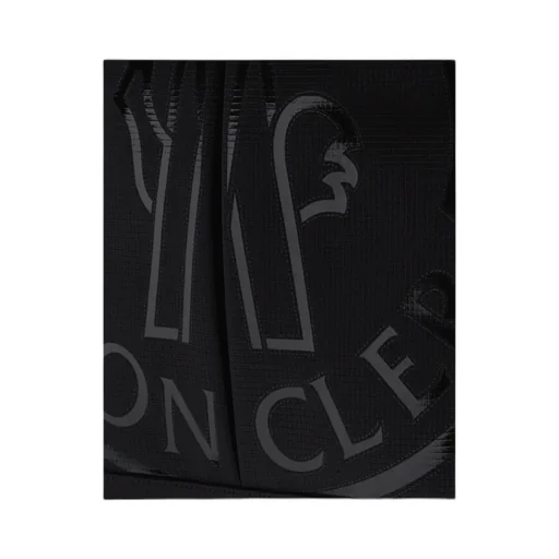 Moncler Logo Printed Top Handle Bag