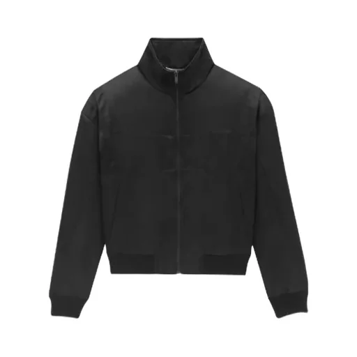Saint Laurent Zip-Up Teddy Jacket