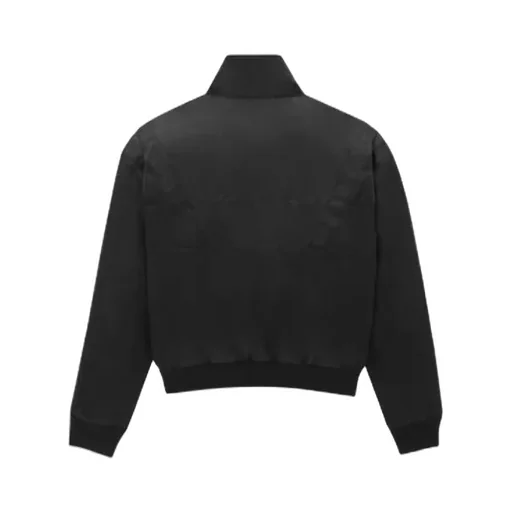 Saint Laurent Zip-Up Teddy Jacket