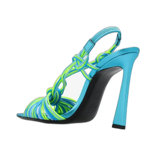 Logo High-Heeled Sandals