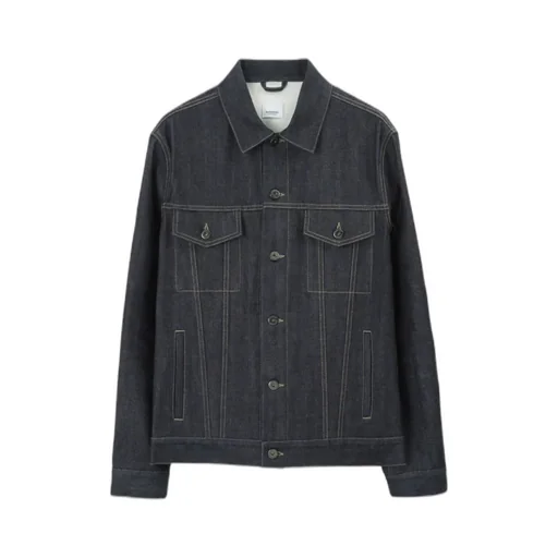 Logo-Patch Denim Jacket