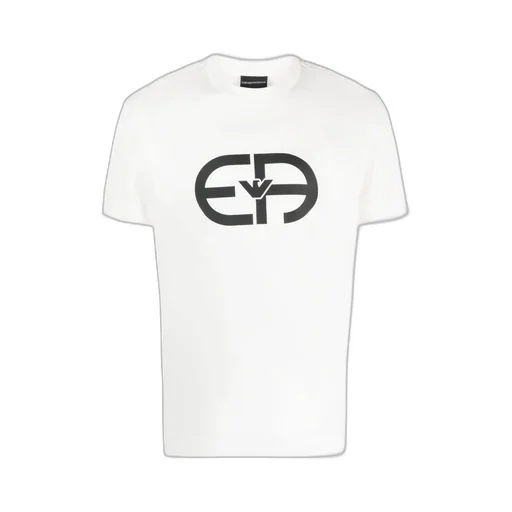 Emporio Armani Logo Printed Crewneck T-Shirt
