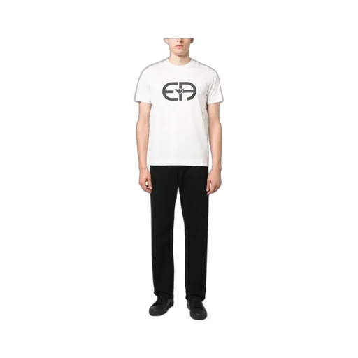 Emporio Armani Logo Printed Crewneck T-Shirt