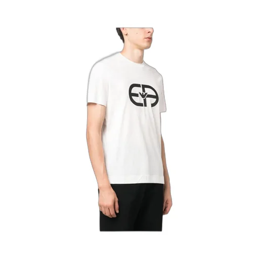 Emporio Armani Logo Printed Crewneck T-Shirt