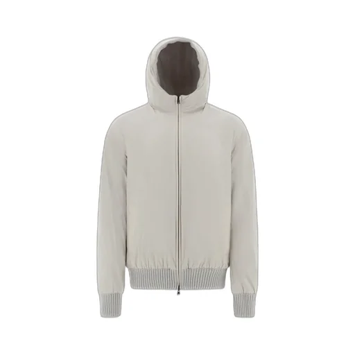 Herno Zip-Up Hooded Jacket