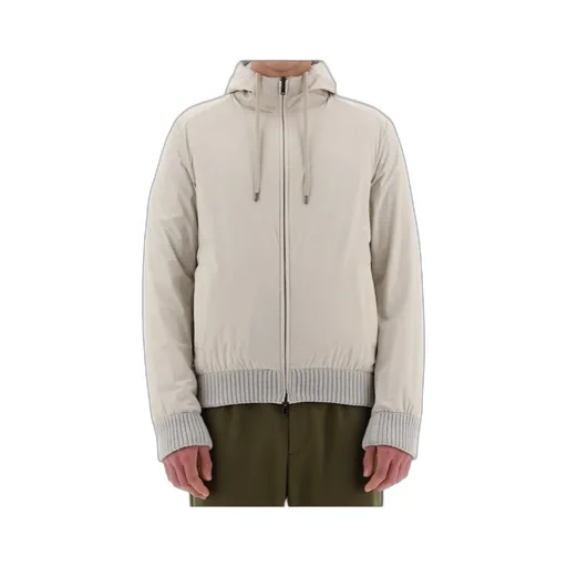 Herno Zip-Up Hooded Jacket
