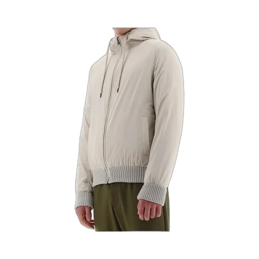 Herno Zip-Up Hooded Jacket