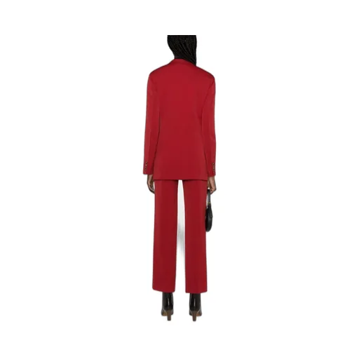 Victoria Beckham Double Breasted Straight Hem Blazer