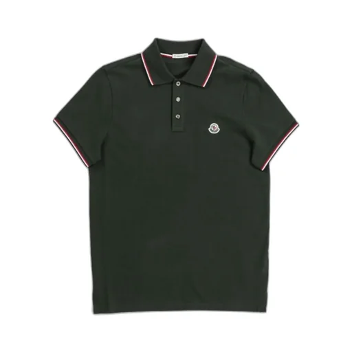 Moncler Logo Patch Short-Sleeved Polo Shirt