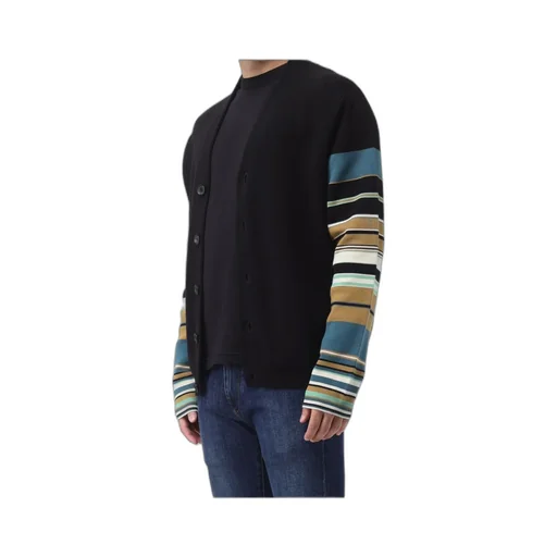 Stripe-Print Cardigan
