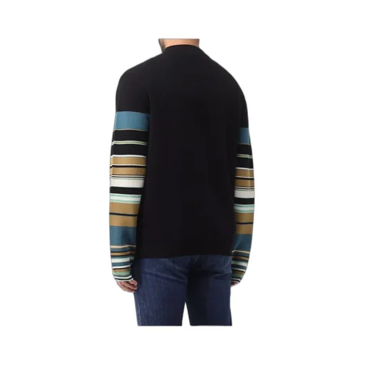 Stripe-Print Cardigan