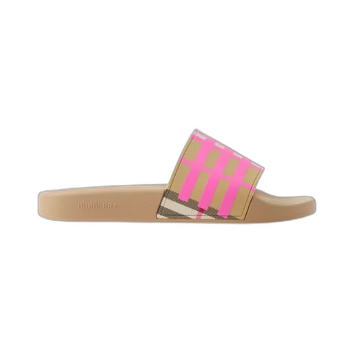 Vintage Check-Print Slides