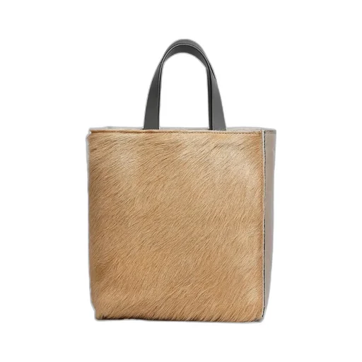 Museo Colour-Block Leather Tote Bag