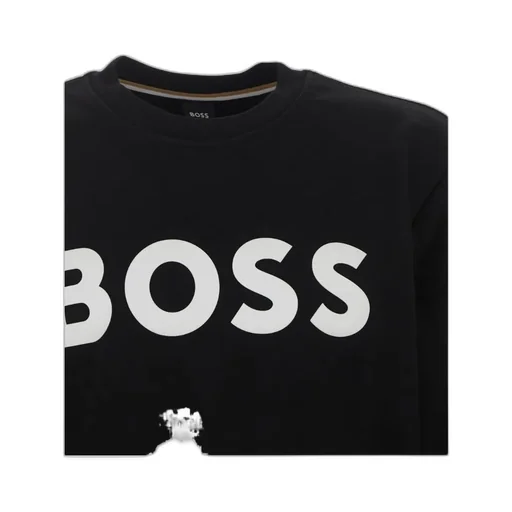 Hugo Boss Logo Printed Crewneck Sweatshirt