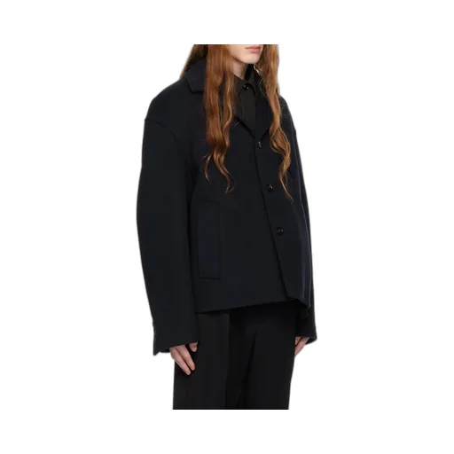 Wool-Cashmere Blend Shirt Jacket