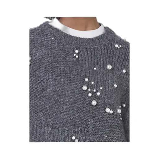 Stella Mccartney Embellished Crewneck Long-Sleeved Jumper