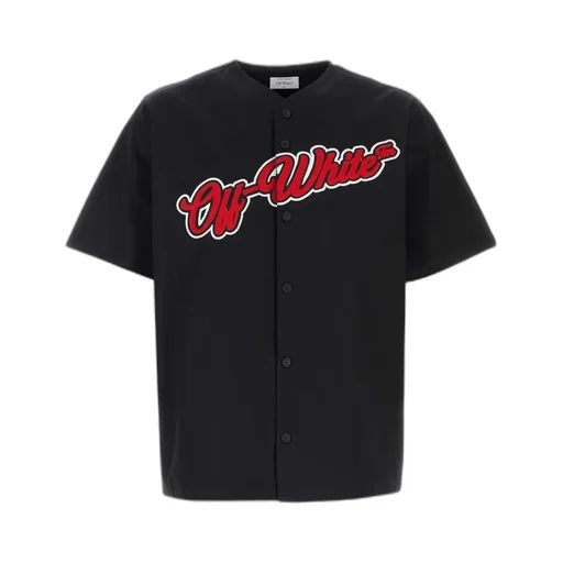 Off-White Logo Detailed Short-Sleeved Shirt