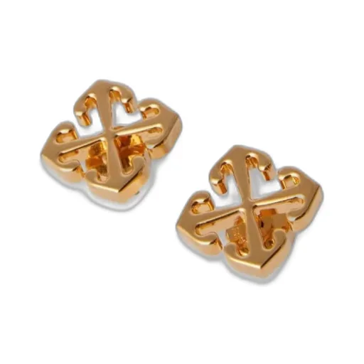 Off-White Arrows Stud Logo Detailed Earrings