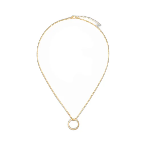 Mm6 Maison Margiela Numeric Signature Ring Necklace