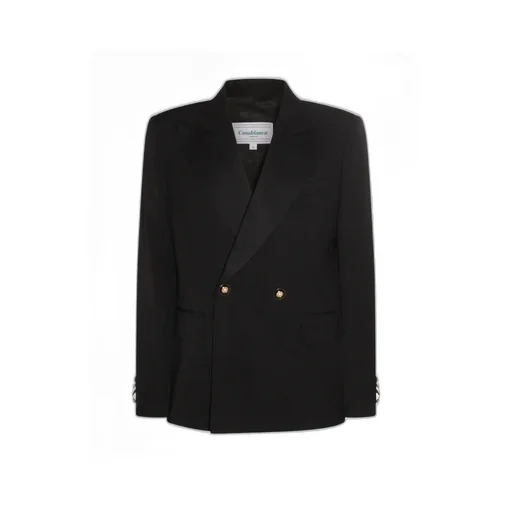 Casablanca Double-Breasted Tuxedo Blazer