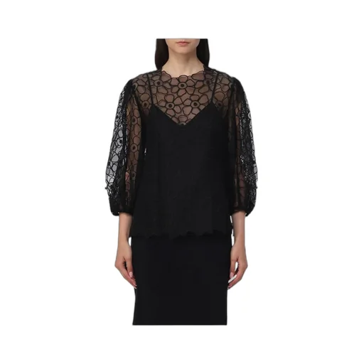 Redvalentino Floral Embroidered Blouse