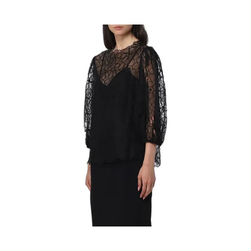 Redvalentino Floral Embroidered Blouse