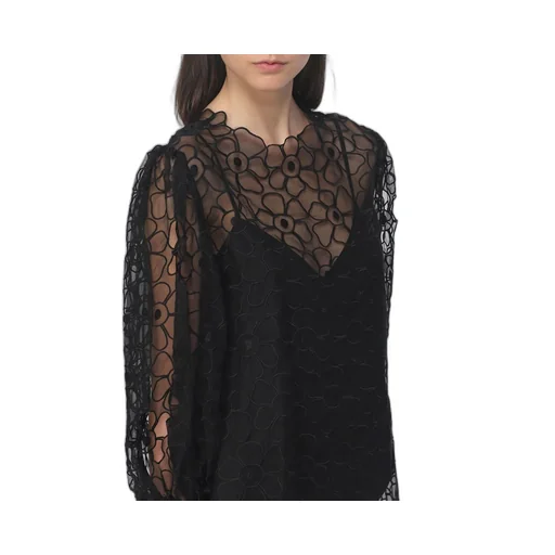 Redvalentino Floral Embroidered Blouse