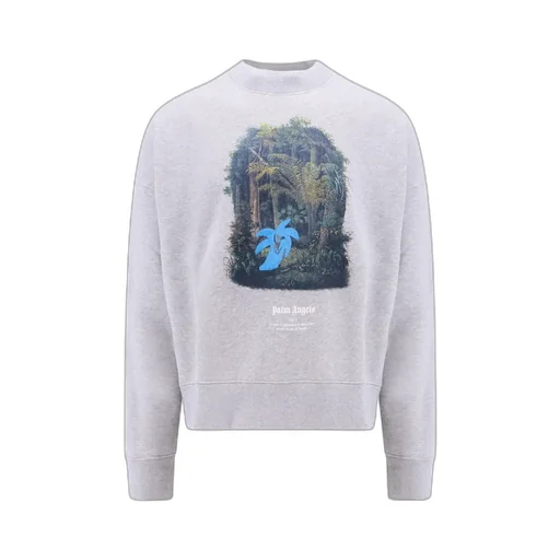 Palm Angels Graphic Printed Crewneck Sweatshirt