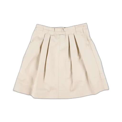Gucci Kids Logo Plaque Pleated Skirt