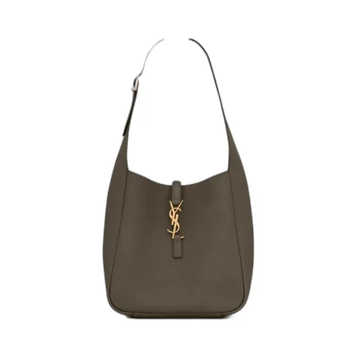 Saint Laurent Le 5 à 7 Logo Plaque Shoulder Bag