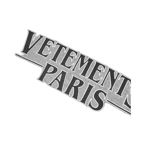 Vetements Logo Printed Drawstring Hoodie