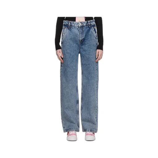 Logo Denim Trousers