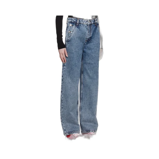 Logo Denim Trousers