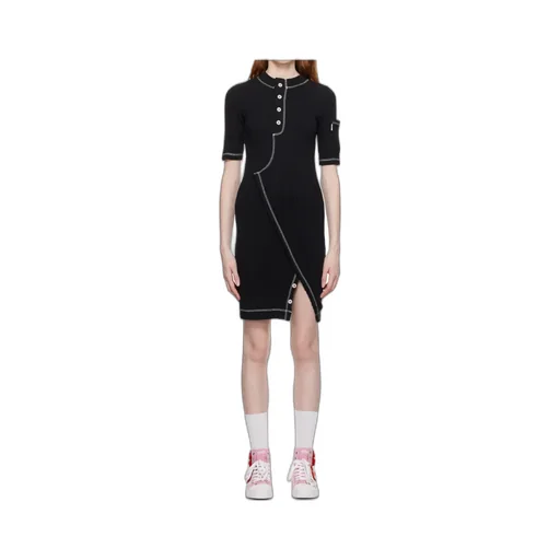 Rib Knitted Stretch Dress