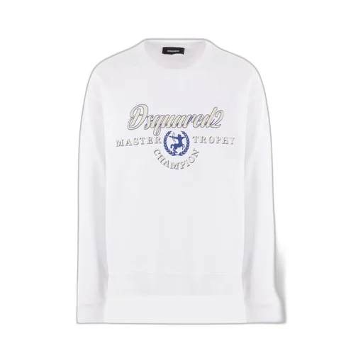 Dsquared2 Logo Printed Crewneck Sweatshirt