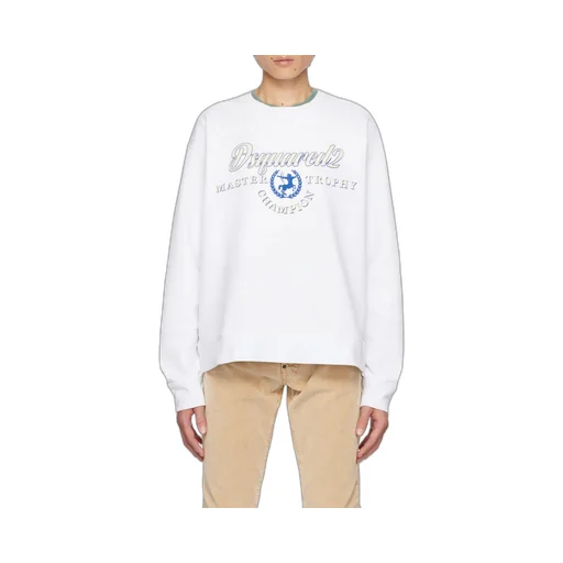 Dsquared2 Logo Printed Crewneck Sweatshirt