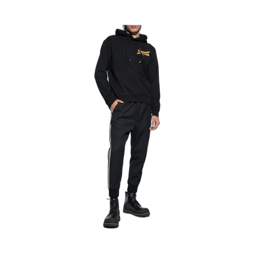 Dsquared2 Logo Printed Drawstring Hoodie