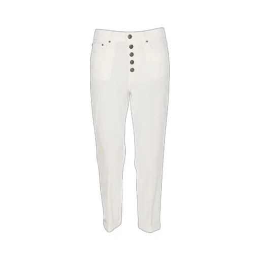 Dondup Mid-Rise Cropped Corduroy Trousers