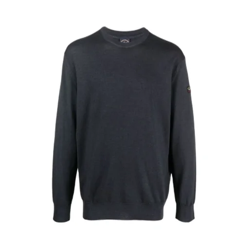 Round-Neck Virgin-Wool Jumper