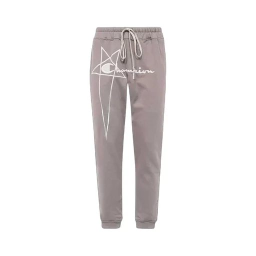 Rick Owens X Champion Logo-Embroidered Drawstring Track Pants