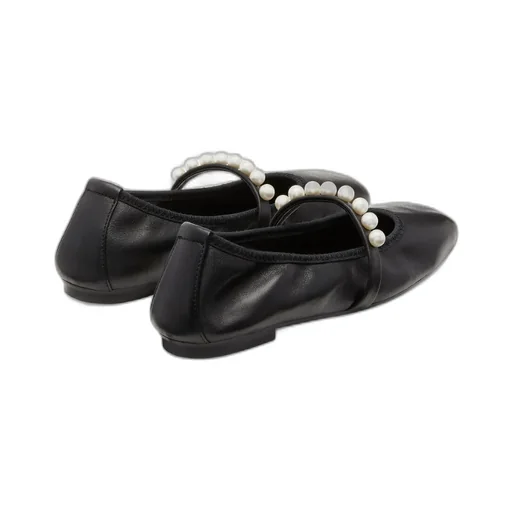 Stuart Weitzman Goldie Embellished Ballet Flats