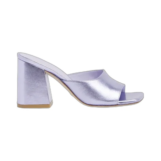 High Heeled Sandals With Thick Heels