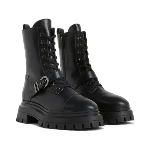 Stuart Weitzman Maverick Bedford Lace-Up Boots
