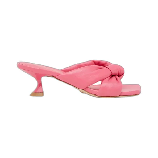 Square Toe High-Heeled Sandals